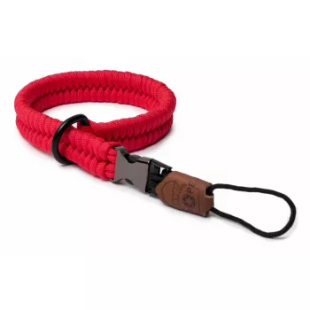 Pasek do aparatu MOBOTIX C-Rope Claw — nylonowy czerwony, maks. długość 30 cm, głębokość 430 mm