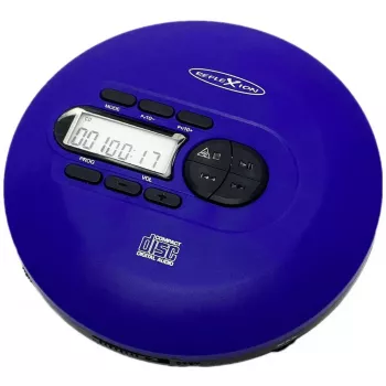 Reflexion radio DAB PCD540DAB niebieskie — przenośne radio cyfrowe z DAB+/FM, gniazdem słuchawkowym, wyświetlaczem LCD
