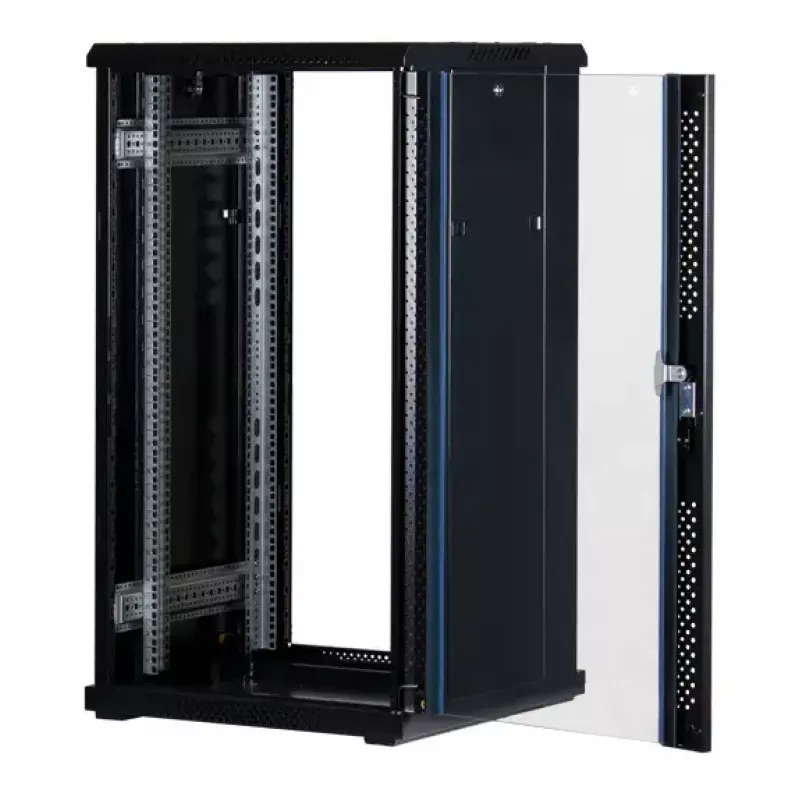 Rockstable 22 U szafa serwerowa 19 cali ze szkłem hartowanym RS19-6622