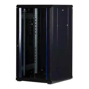 Rockstable 22 U szafa serwerowa 19 cali ze szkłem hartowanym RS19-6622