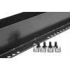 Zestaw szyn rack Rockstable RS19-LS68 głębokość 800 mm Stal Czarny