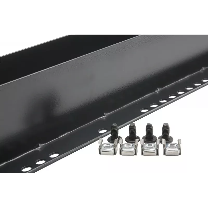 Zestaw szyn rack Rockstable RS19-LS68 głębokość 800 mm Stal Czarny