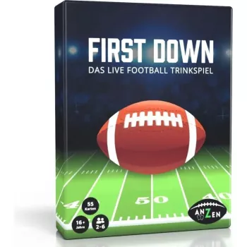 Gra towarzyska picia American Psychological Association ANZEN - FIRST DOWN piłkarska gra do picia