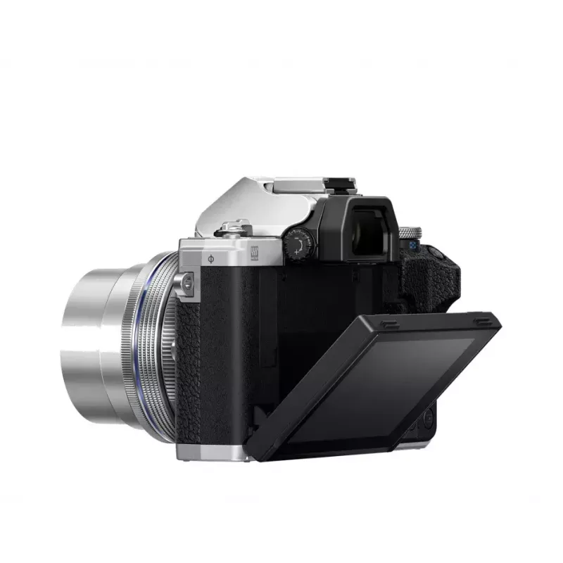 Aparat Olympus OM-D E-M10 Mark IV MILC 20.3 MP 4/3 cala srebrny
