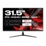 JAPANNEXT JN-IPS315WQHD165F monitor komputerowy 80 cm (31,5 cala) 2560 x 1440 pikseli Wide Quad HD LCD Czarny