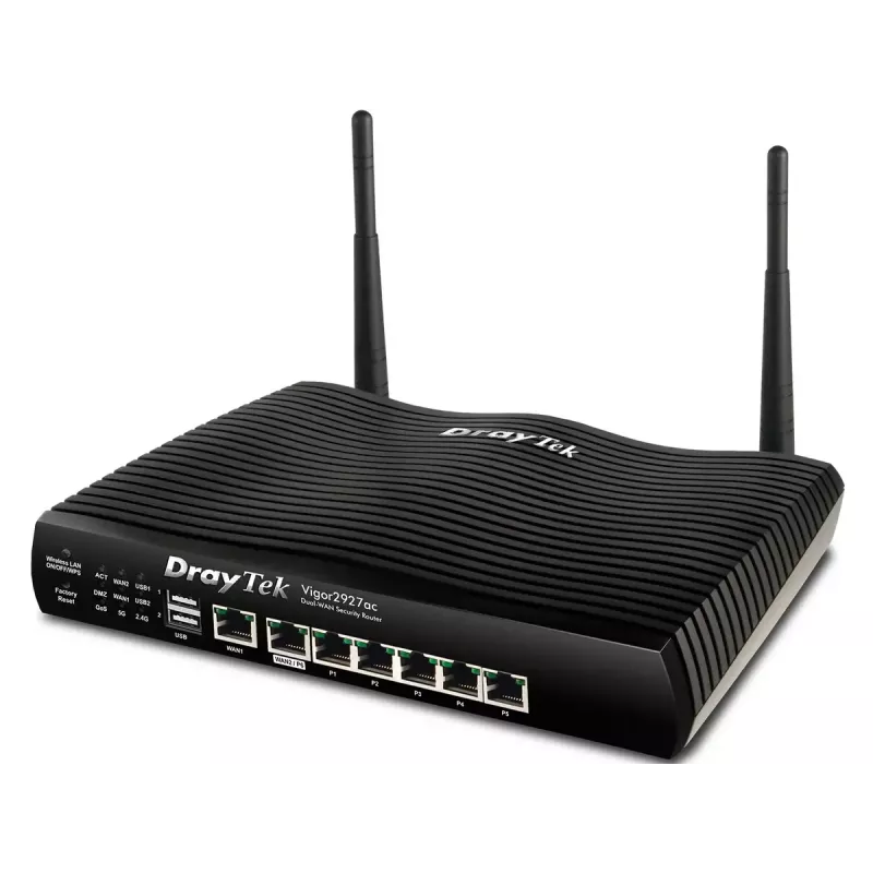 Router biurkowy DrayTek Vigor2927ac Dwuzakresowe Wi-Fi 5