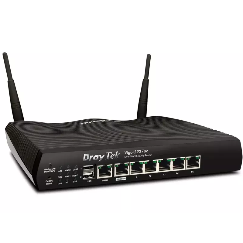 Router biurkowy DrayTek Vigor2927ac Dwuzakresowe Wi-Fi 5