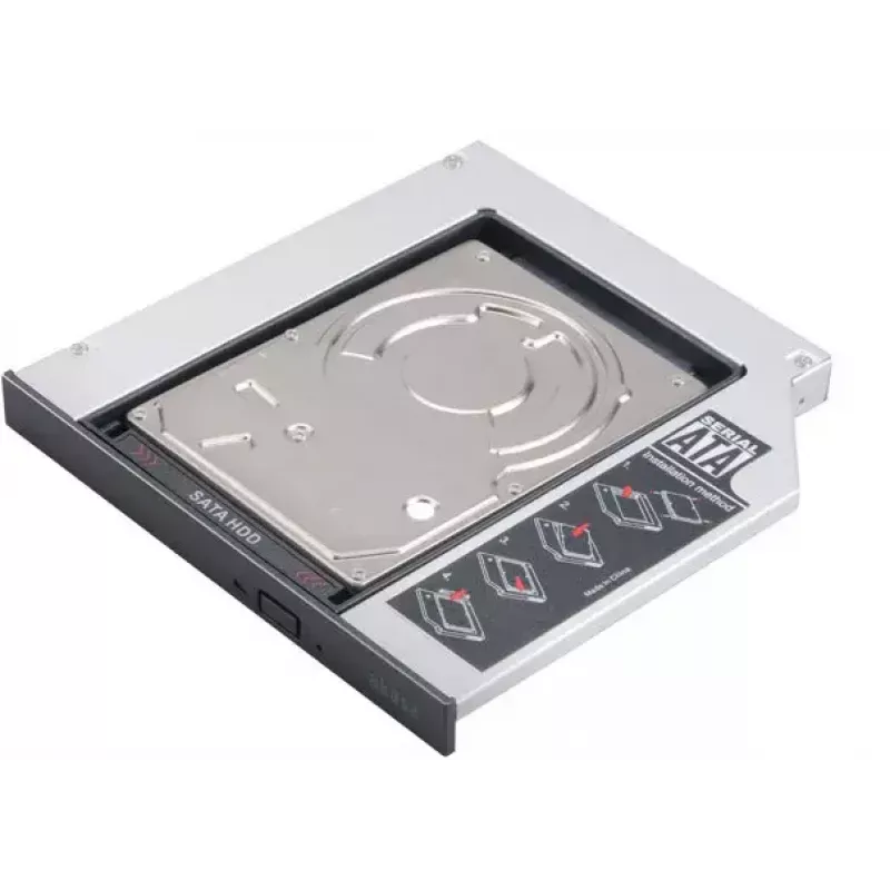 Obudowa na dysk Akasa N.Stor AK-OA2SSA-BK Czarny 130x129x13mm