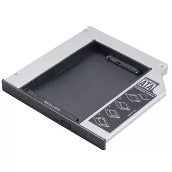 Obudowa na dysk Akasa N.Stor AK-OA2SSA-BK Czarny 130x129x13mm