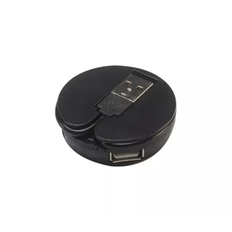 USB Hub Akasa Connect4C 4-W-1 Czarny