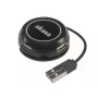 USB Hub Akasa Connect4C 4-W-1 Czarny