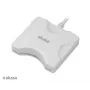 Czytnik kart Akasa AK-CR-03WHV2 USB 3.0 biały, wielogniazdowy czytnik zewnętrzny dla SD/microSD/CF/Memory Stick