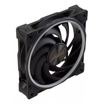Wentylator Akasa SOHO AR14 14 cm Czarny 600-1800 RPM Łożysko Hydrodynamiczne