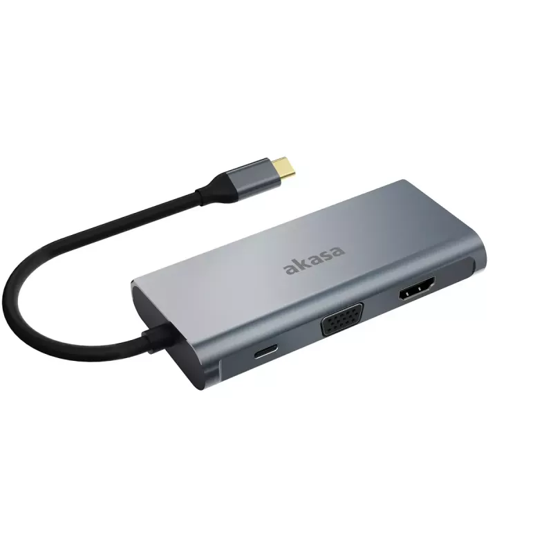 Stacja dokująca Akasa USB Type-C 9-w-1
