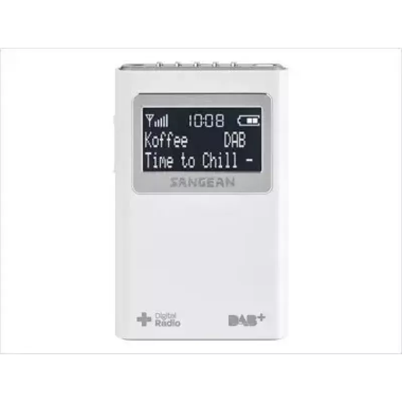 Przenośne radio Sangean DPR-39 DAB+ FM LCD Białe
