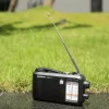 Radio przenośne Sangean MMR-77 Analogowe AM FM Czarne 3,5 mm Słuchawki