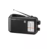 Radio przenośne Sangean MMR-77 Analogowe AM FM Czarne 3,5 mm Słuchawki