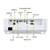 Projektor krótkoogniskowy Acer S1387n, WXGA 1280x800, 4000 ANSI, 20 000:1, HDMI/VGA/RJ45, głośnik 16 W, 3,1 kg