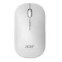 Mysz bezprzewodowa symetryczna Acer AMR130 — RF + Bluetooth, 1600 DPI, 4 przyciski, biała
