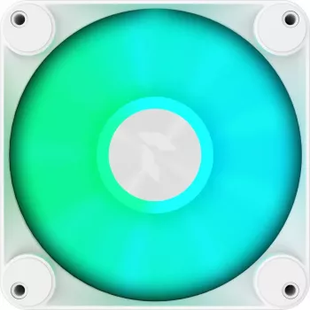 APNX 120 mm zestaw 3 wentylatorów obudowy — APNX FP1-120 biały, trzy 120mm wentylatory chłodzące