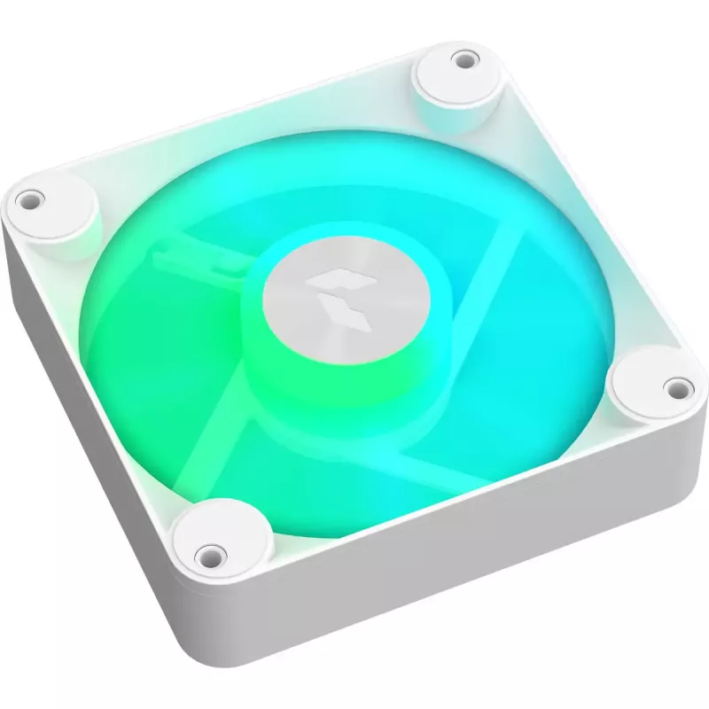APNX 120 mm zestaw 3 wentylatorów obudowy — APNX FP1-120 biały, trzy 120mm wentylatory chłodzące