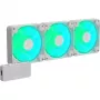 APNX 120 mm zestaw 3 wentylatorów obudowy — APNX FP1-120 biały, trzy 120mm wentylatory chłodzące