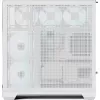 Obudowa typu tower do komputerów PC APNX V2-F-WT-v1, biała, z trzema panelami z hartowanego szkła
