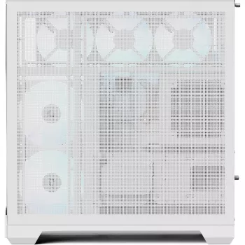 Obudowa typu tower do komputerów PC APNX V2-F-WT-v1, biała, z trzema panelami z hartowanego szkła