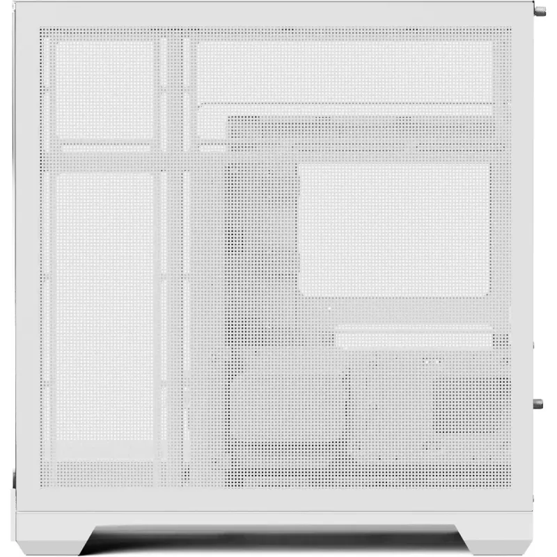 Obudowa typu tower do komputerów PC APNX V2-F-WT-v1, biała, z trzema panelami z hartowanego szkła