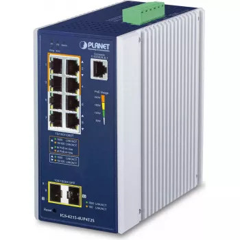 Przełącznik zarządzany PLANET IGS-4215-4UP4T2S L2/L4 Gigabit Ethernet PoE 8 portów