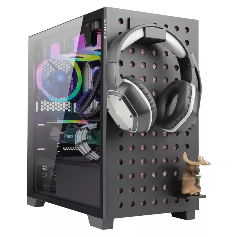 Obudowa PC Azza Elise Tower Czarny, Tower, Czarna