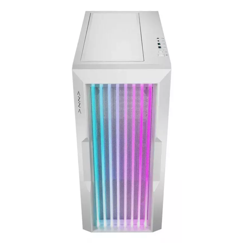 Obudowa PC Azza Guardian Glass Midi Tower Biała