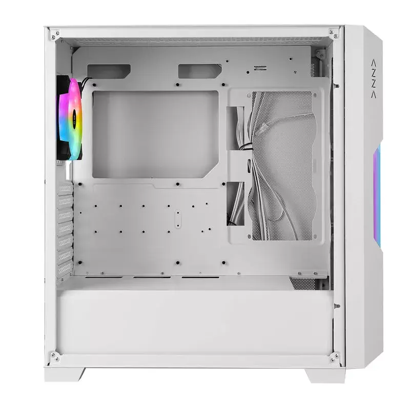Obudowa PC Azza Guardian Glass Midi Tower Biała