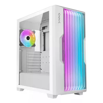 Obudowa PC Azza Guardian Glass Midi Tower Biała