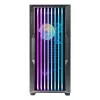 Obudowa PC AZZA Guardian Glass Midi Tower — Czarna, ATX/Micro‑ATX/ITX/EATX, obsługa 3.5 cala×2 / 2.5 cala×4, wentylatory przednie 120/140 mm