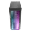 Obudowa PC AZZA Guardian Glass Midi Tower — Czarna, ATX/Micro‑ATX/ITX/EATX, obsługa 3.5 cala×2 / 2.5 cala×4, wentylatory przednie 120/140 mm