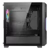 Obudowa PC AZZA Guardian Glass Midi Tower — Czarna, ATX/Micro‑ATX/ITX/EATX, obsługa 3.5 cala×2 / 2.5 cala×4, wentylatory przednie 120/140 mm