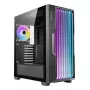 Obudowa PC AZZA Guardian Glass Midi Tower — Czarna, ATX/Micro‑ATX/ITX/EATX, obsługa 3.5 cala×2 / 2.5 cala×4, wentylatory przednie 120/140 mm