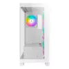 PC Midi Tower AZZA Cove (CSAZ-570W) — Czarny, ATX/Micro-ITX/ITX, 3x120mm wentylatory boczne, 1x120mm wentylator tylny, obsługa dysków 2,5 cala i 3,5 cala