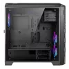 Obudowa PC AZZA STORM ARGB Full Tower — Czarna, obsługa ATX/Micro-ATX/EATX, 2x 3.5 cala + 6x 2.5 cala zatok, fabrycznie zainstalowane wentylatory ARGB