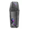 Obudowa PC AZZA STORM ARGB Full Tower — Czarna, obsługa ATX/Micro-ATX/EATX, 2x 3.5 cala + 6x 2.5 cala zatok, fabrycznie zainstalowane wentylatory ARGB