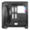 Obudowa PC AZZA STORM ARGB Full Tower — Czarna, obsługa ATX/Micro-ATX/EATX, 2x 3.5 cala + 6x 2.5 cala zatok, fabrycznie zainstalowane wentylatory ARGB