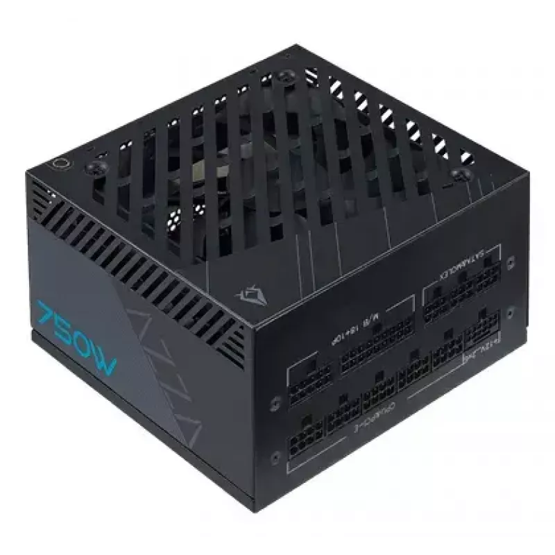 Zasilacz Azza PSAZ-750G 750 W 20+4 pin ATX ATX Czarny