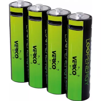 Akumulator Li-Ion AA VERICO LoopEnergy AA2550 USB-C 4 szt.