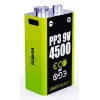 Akumulator 9V VERICO LoopEnergy PP3 4500 — Li‑Ion, 2 szt., 500 mAh, ładowanie USB‑C