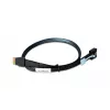Icy Dock MB403L-B kabel SlimSAS 4i na MCIO 4i, PCIe 4.0, 0,5 m