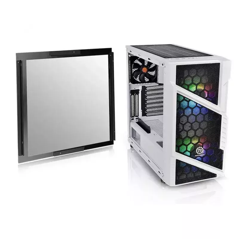 Obudowa PC Thermaltake Commander C31 TG Snow ARGB Edition Midi Tower biała, czarna