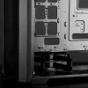 Obudowa PC Midi Tower RAIJINTEK Ponos MS — Czarna, obsługuje wentylatory przednie 120/140 mm, 1x 120 mm tył, HDD 3.5 cala, SSD 2.5 cala, 210×442×485 mm