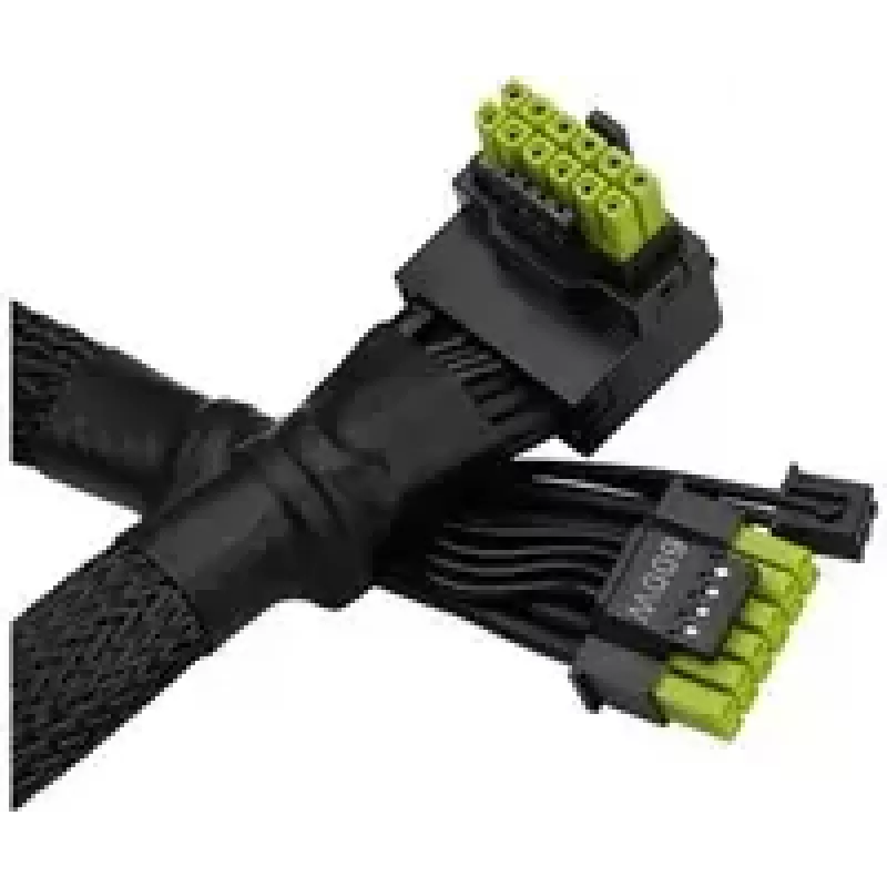 Kabel zasilający GPU ASRock CB-12V2X6L600W 12+4 pinów, długość 700 mm