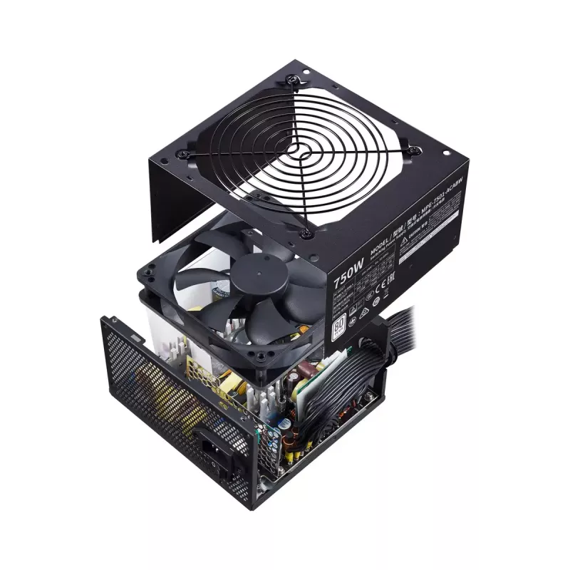 Zasilacz Cooler Master MWE 750 biały 750 W